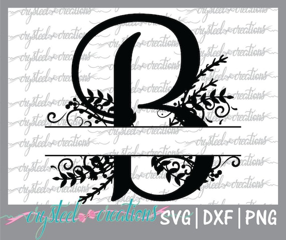 Download Letter B Split Monogram Svg Png Dxf Regal Split Alphabet Etsy