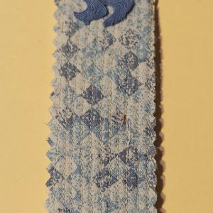 Fabric Quilted Bookmark Easter Valentines Gift
