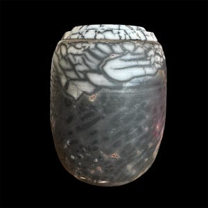 Custom Cremation Unique Urn | HandCrafted Unique Urn for Ashes | Naked Raku Urn For Ashes | Cremation Urn | Custom Raku Urn | Naked Raku