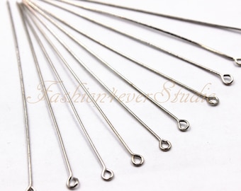 22 Gauge 1.75 Stainless Steel Headpins 300