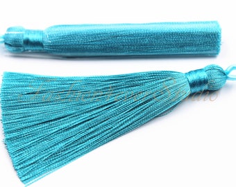 2pcs 3.5 inches High Quality Tassel, Silk Tassel, Mala Tassel, Jewelry Tassel, Beading Jewelry Suppliers