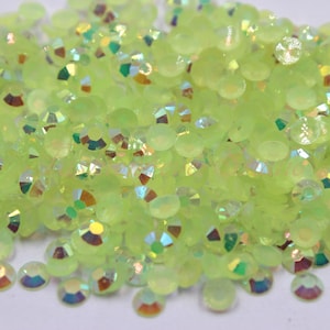 1000pcs Resin Rhinestones, 3mm Glue On FlatBack Rhinestone, FlatBack Rhinestone, Glue On Embellishment Gems
