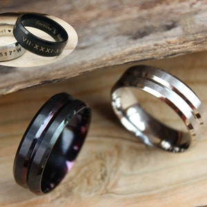 Mens stainless shop steel rings canada