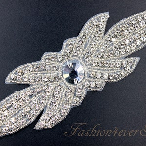 Strass Strass Applikation, Braut Gürtel Applikation, Braut Gürtel Applikation, Strass Perlen Applikation, Braut Accessoires