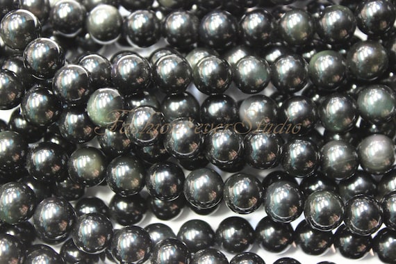 Rainbow Obsidian Beads,6mm 8mm 10mm, Full Strand 15.5 inches, Gemstone Beads, Beading Suppliers, Jewelry Suppliers