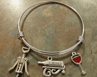 Bracelet pour amateurs de vin