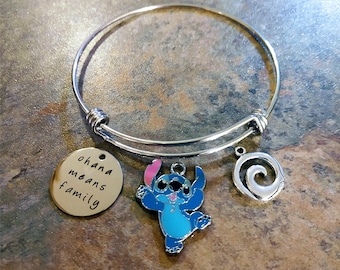 Stitch Ohana bracelet