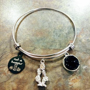 Not a Hugger Cactus Bracelet