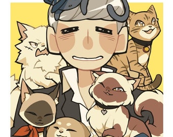 Purrsona | Persona 4 | Impression d&#39;affiche