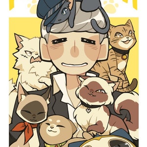 Purrsona | Persona 4 | Impression d'affiche