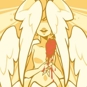 Cupid | Original Character | Poster Print
