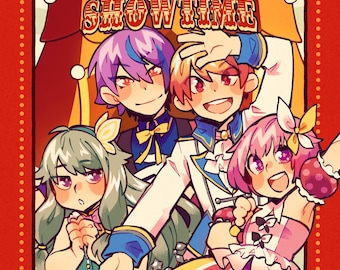 Pays des merveilles x Showtime | Projet Sekai | Impression d&#39;affiche