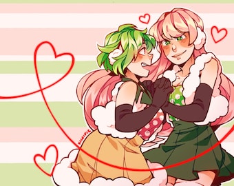 Happy Synthesizer | Vocaloid | Poster Print