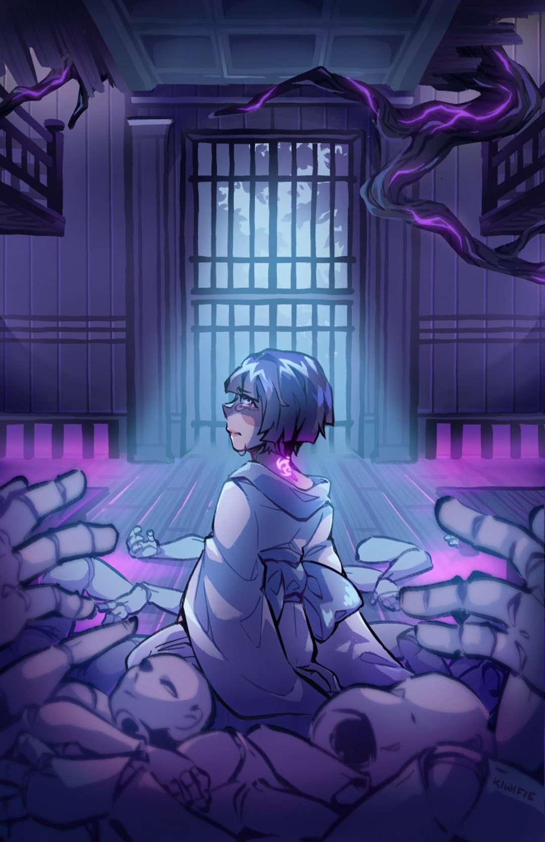 Puppet Genshin Impact Poster Print Etsy