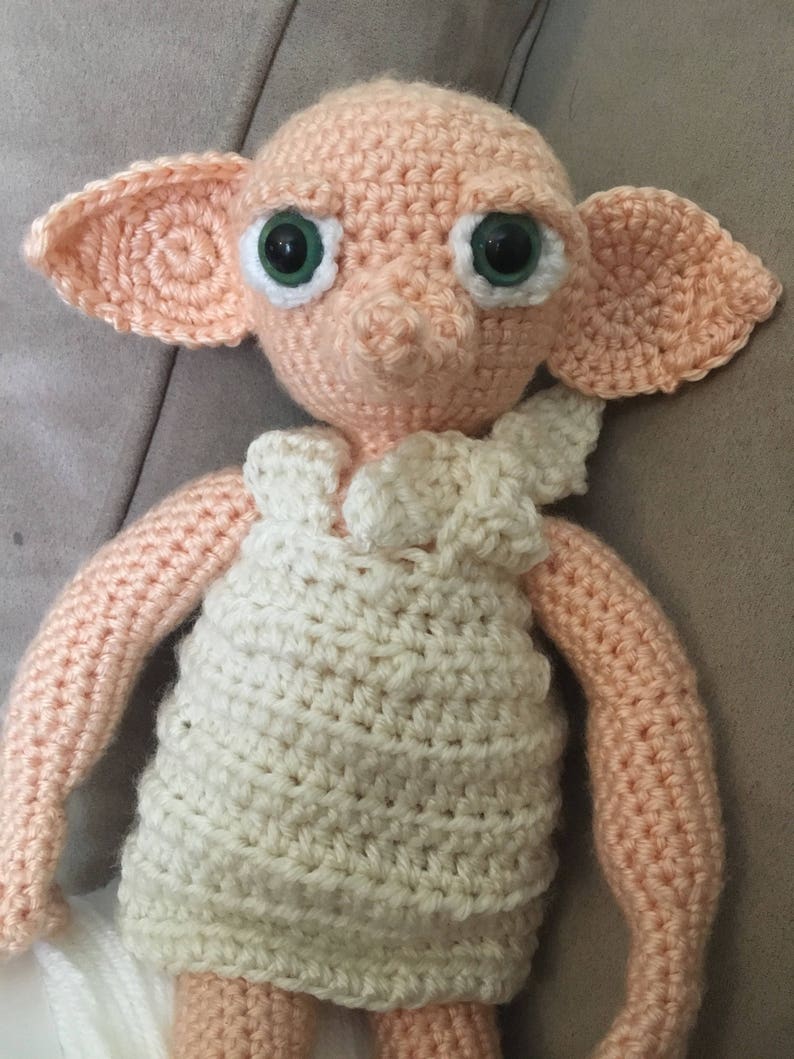 Dobby the House Elf Crochet Dobby inspired by Harry Potter Etsy