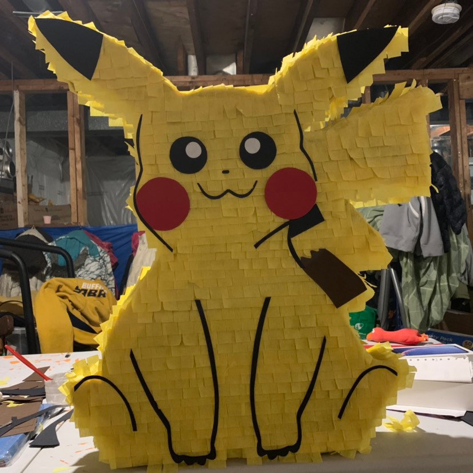 Pikachu Pinata Pokemon Pinata Birthday Party Decor Boys Etsy
