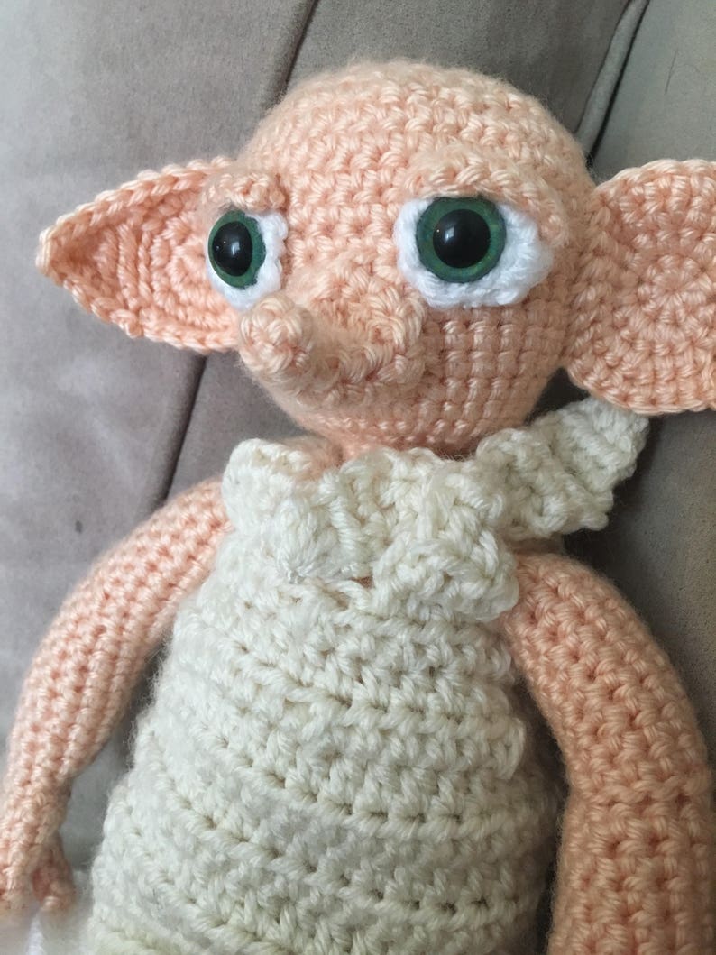 Dobby the House Elf Crochet Dobby inspired by Harry Potter Etsy