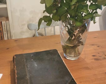 Antique Old  Book Life of Jesus Christ