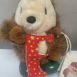 Vintage Old Country Companions Gordon Fraser Hedgehog Soft Plush Toy 5.5” Tall A1.