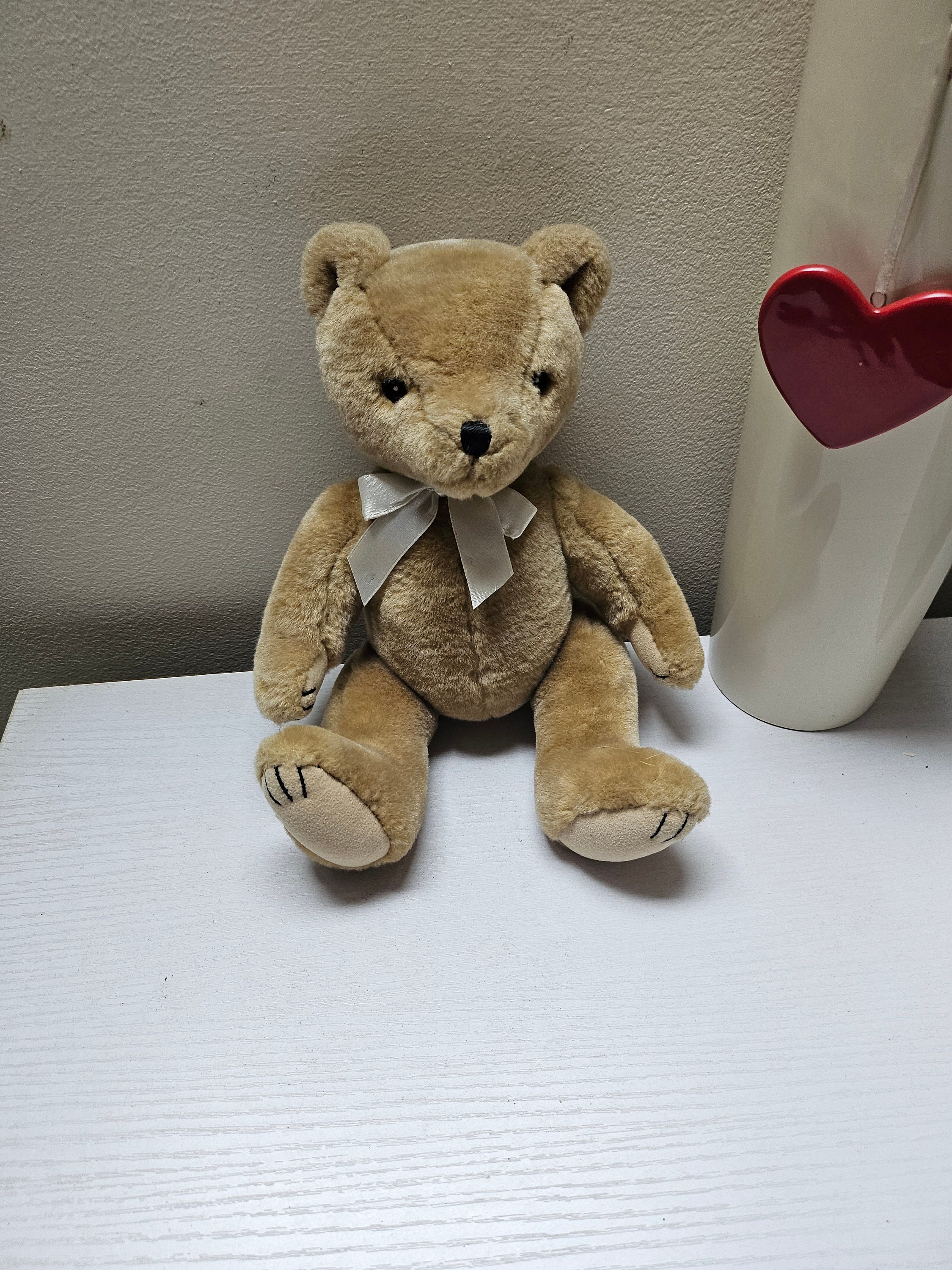 vintage-old-cute-articulated-teddy-bear-soft-plush-toy-etsy