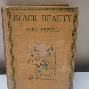 Black Beauty by Anna Sewell Old Book