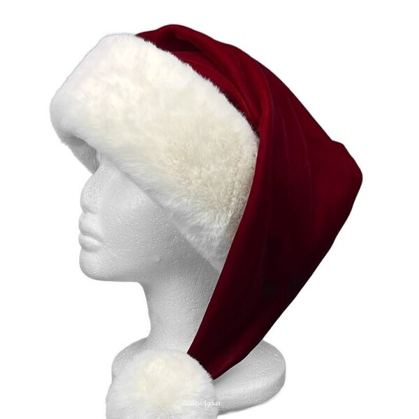 NEW ITEM! Lyons Velvet Luxury Santa Hat