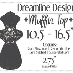 Complete Muffin Top Bundle | 7 Sizes | Cloth Pad Pattern | PDF | Dreamline Designs