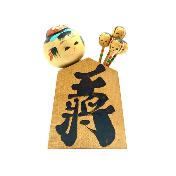 kokeshi toothpicks