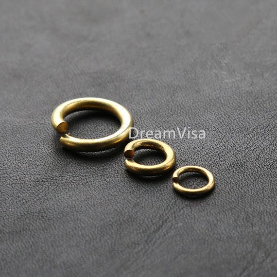 10pcs Copper Eyelets Grommets Craft Ring-Around Eyelet Grommets Eyelet Ring