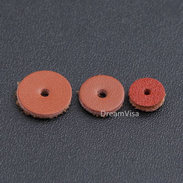 10 Pieces Leather Spacer