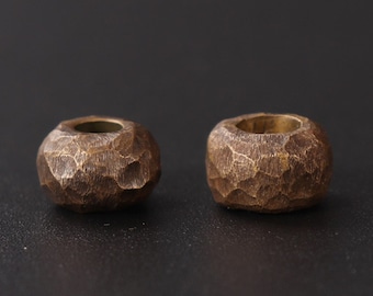 Solid Brass Spacer Beads For DIY Bracelet Necklace