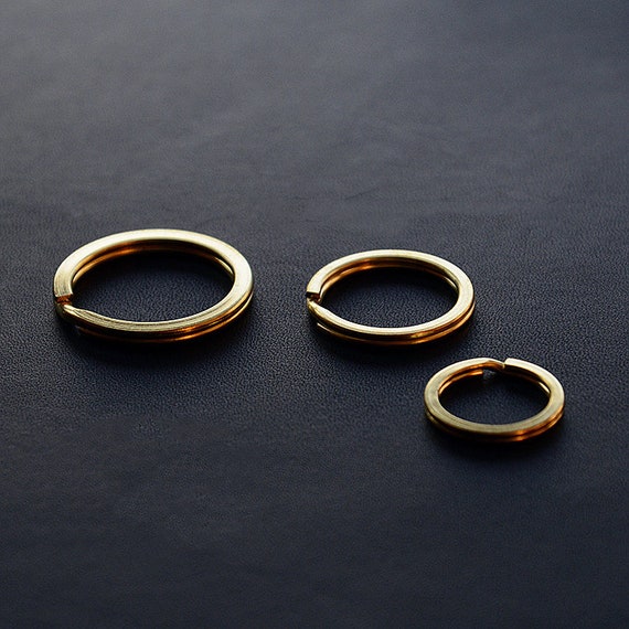 Brass Keyring Key Chain Connector - Etsy