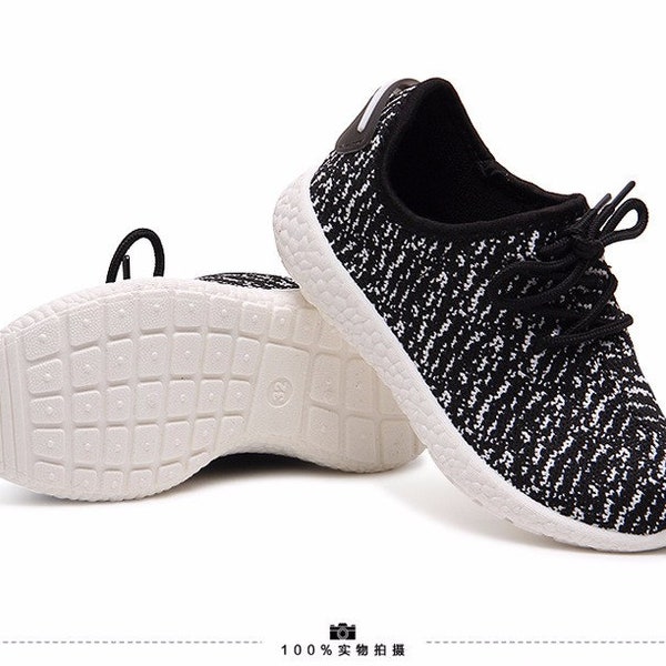 Beautiful and Extremely Comfortable Machine Washable Yeezy style Children Trainers