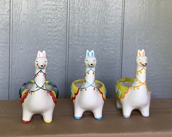 Llama Succulent Planter