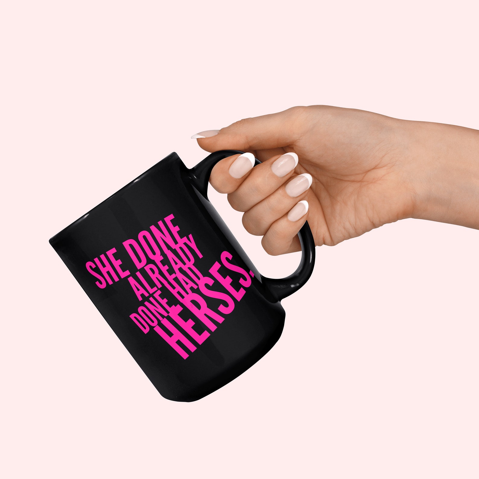 Rupaul's Drag Race Rupaul Mug She Done Already Done Had - Etsy