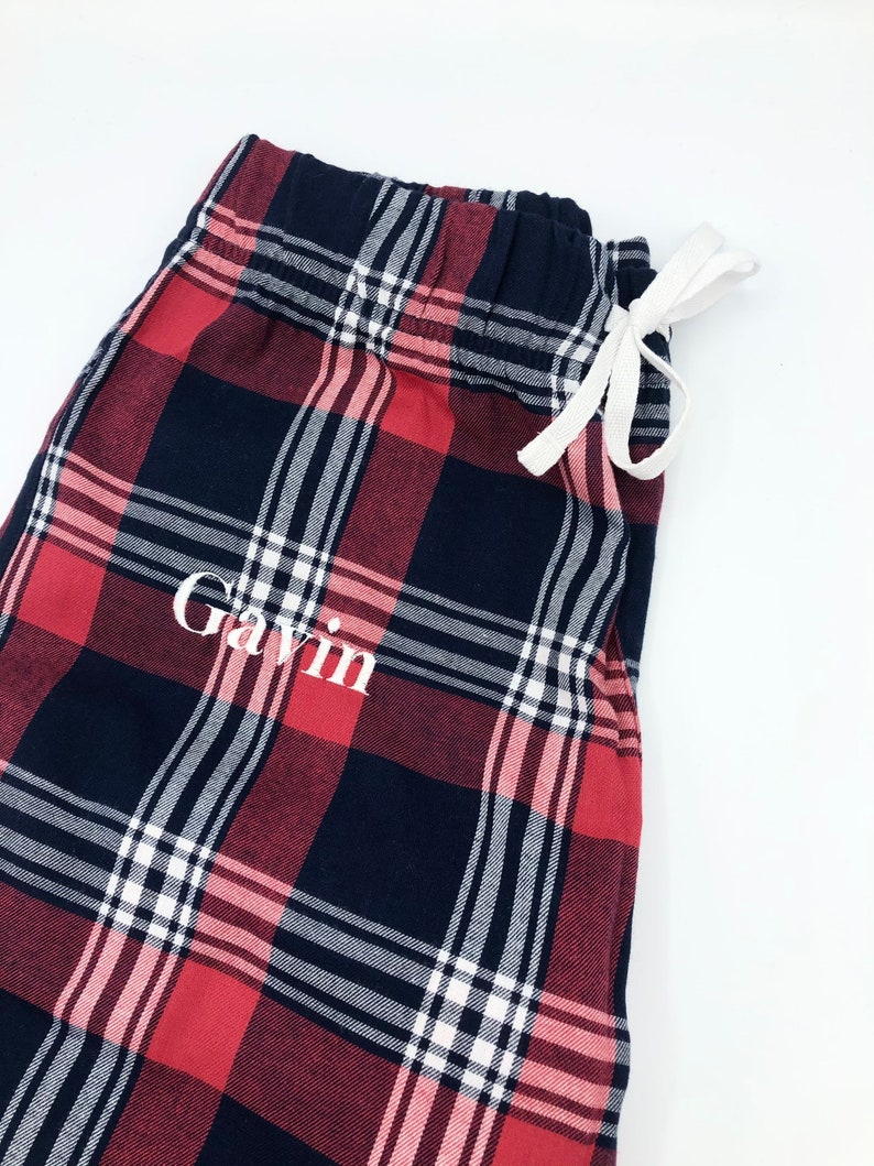 Men's Pyjamas Personalised Christmas Gift for Him Etsy