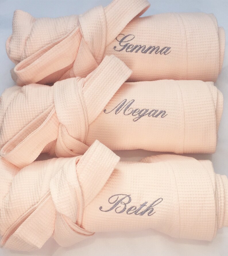 Christmas Gift for her Personalised Dressing Gown Custom Etsy