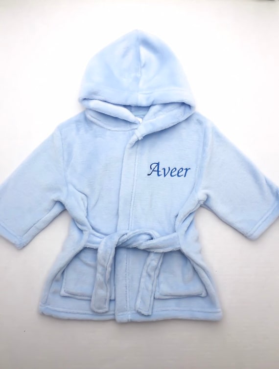childrens dressing gowns with names on