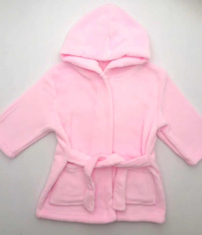 Personalised Baby Bathrobe Newborn Baby Gift 1st Birthday Etsy