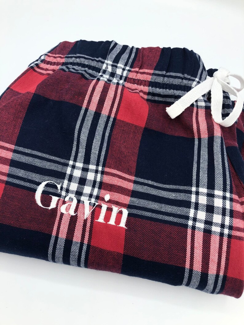 Men's Pyjamas Personalised Christmas Gift for Him Etsy