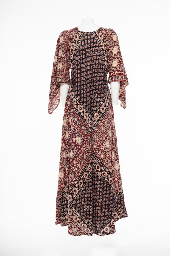 VINTAGE 70S Indian Cotton KAFTAN