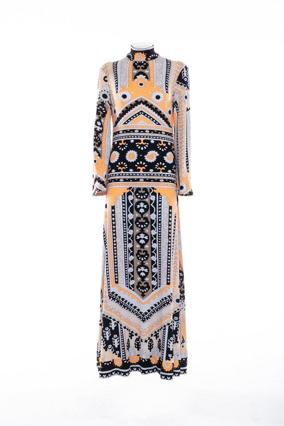 Vintage 70s LANVIN Paris AMAZING !!! Dress + coord