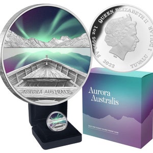 Aurora Australis 2022 1 Ounce Silver Proof 1 Coin - Perth Mint. Limited Edition!