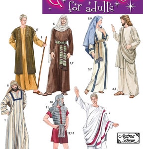 Patrón de costura para disfraces de adultos, disfraz bíblico, toga, disfraz de Halloween, caftán para hombre, Simplicity 4213, talla XS-XL, sin cortar