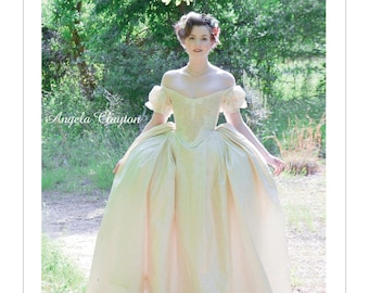 Sewing Pattern for Womens 18th Century Dress Costume, Cosplay, Historical Gown Pattern, McCalls 7885, Size 6-14 and 14-22, Uncut and FF