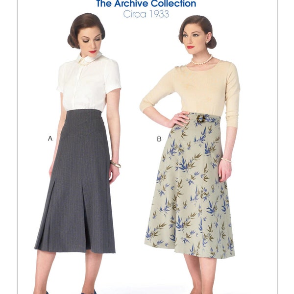 Vintage Style Skirt Etsy