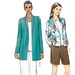 Sewing Pattern for Womens Jacket, Shorts, and Pants, Womens Cardigan ...