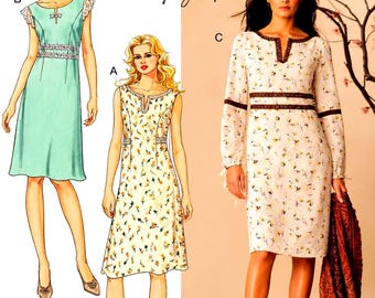 Easy Sewing Pattern for Womens Dress, Summer Dress, Sleeveless Dress ...
