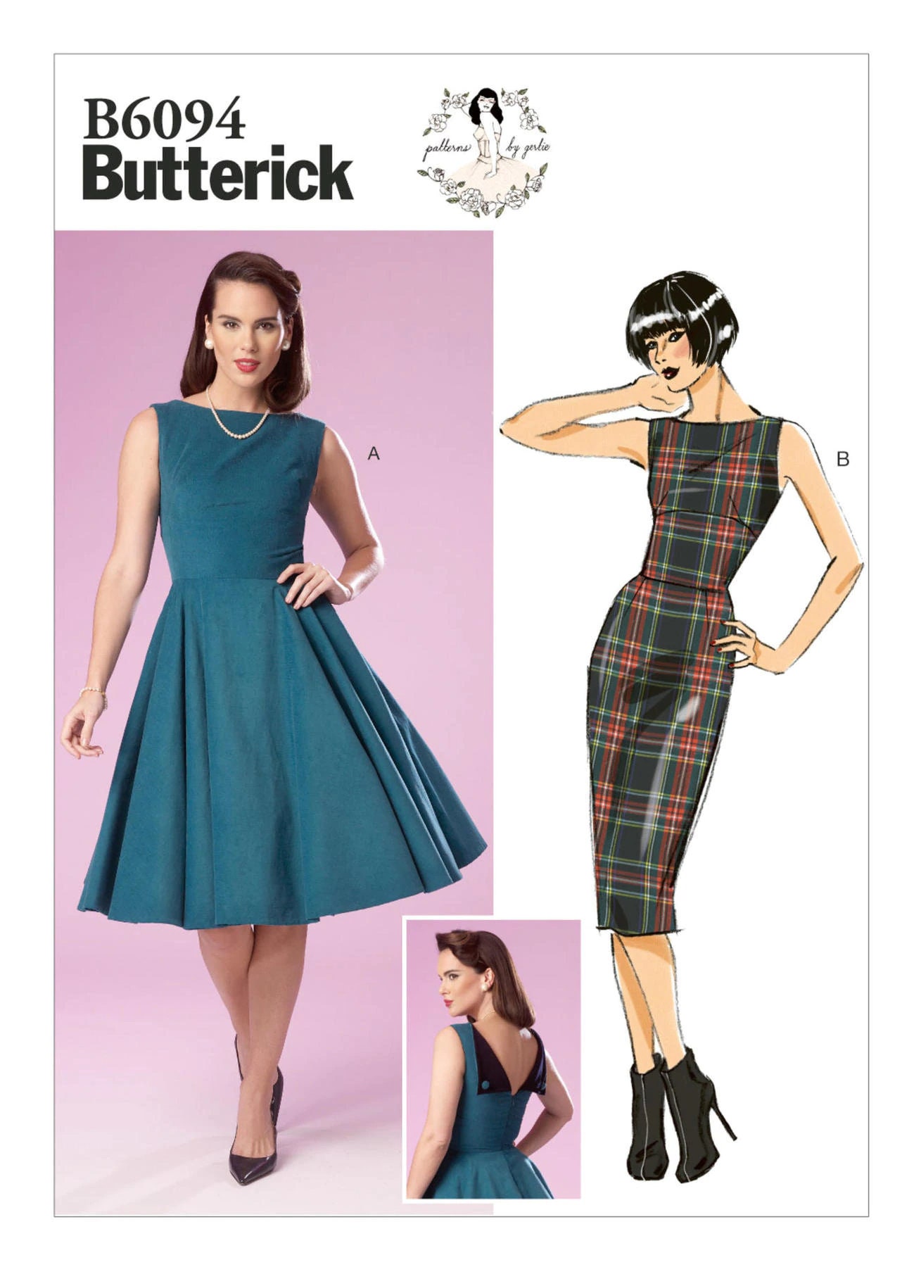 Fit and Flare Dress Vintage - Etsy