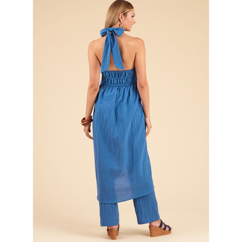 Sewing Pattern for Women's Tops and Pants Halter Tops Etsy